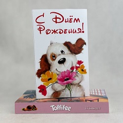 Конфеты в дизайнерской упаковке в ассортименте