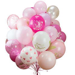 Сет из гелиевых шаров "Облако для доченьки"