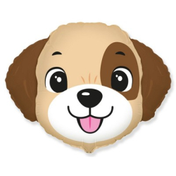 Шар гелиевый. Фольгированный "Щенок"