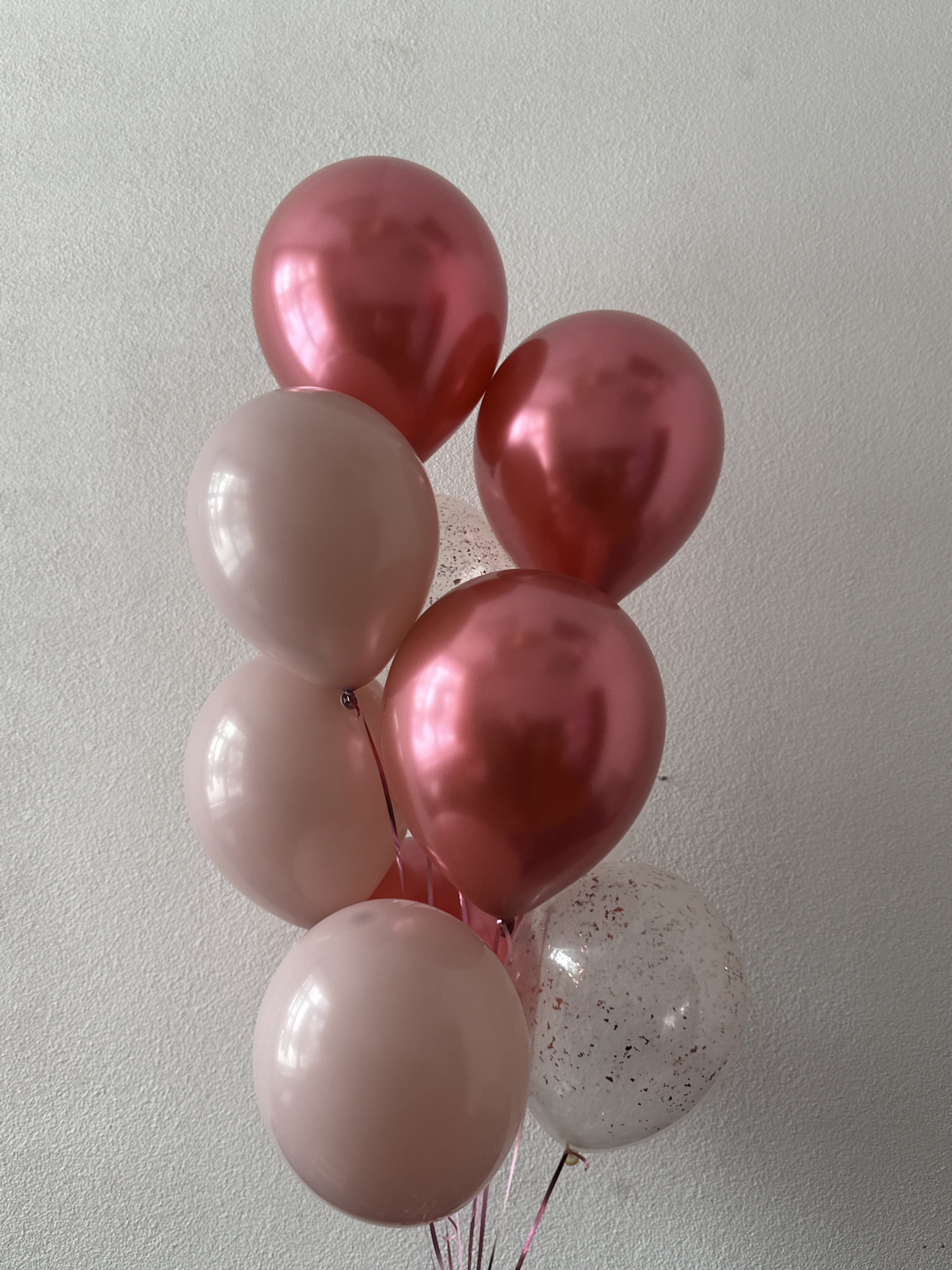 Сет из гелиевых шаров  "Малинка"