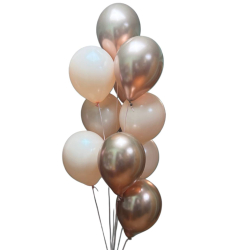 Сет из шаров  "Персиковый ликер"