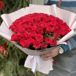Букет из 101 розы (Импортная)