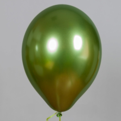 Шар латексный хром "Лайм" 