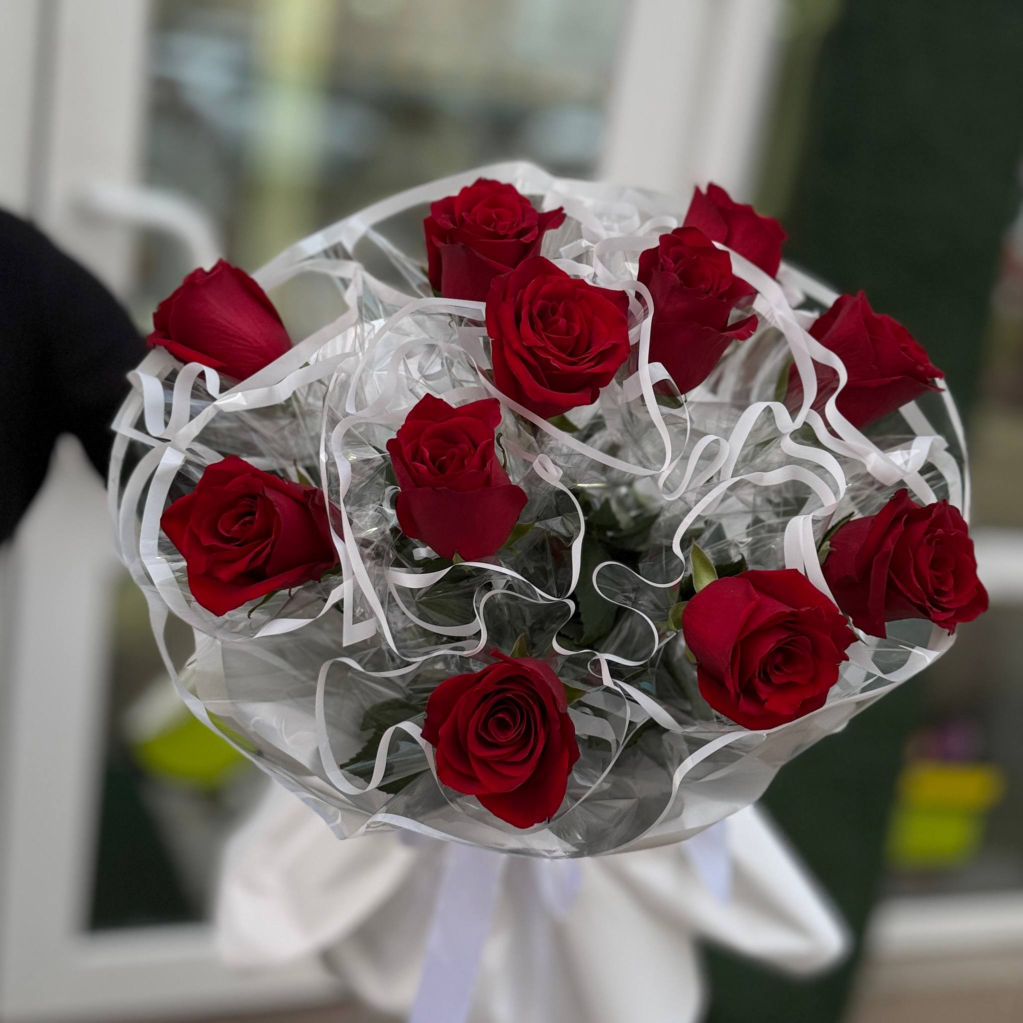 Букет из 11 роз "Бригада" 