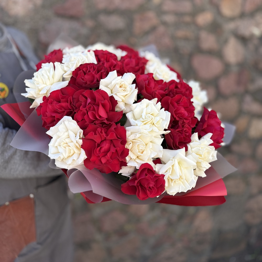 Букет 31 "французская роза"