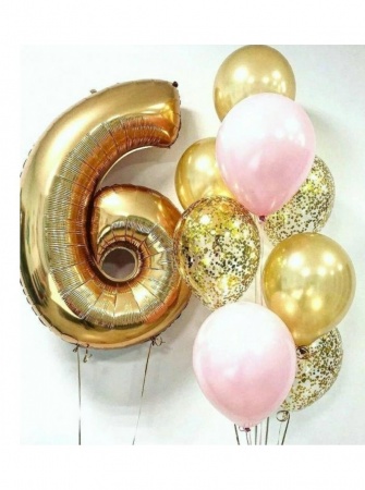 Сет из гелиевых шаров   "Волшебство"