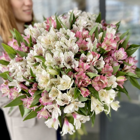 Букет из 51 альстромерии, Эквадор