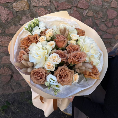 Букет "Капучино" (Эквадор)