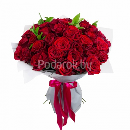 Букет "Рубиновое Счастье" (Эквадор)