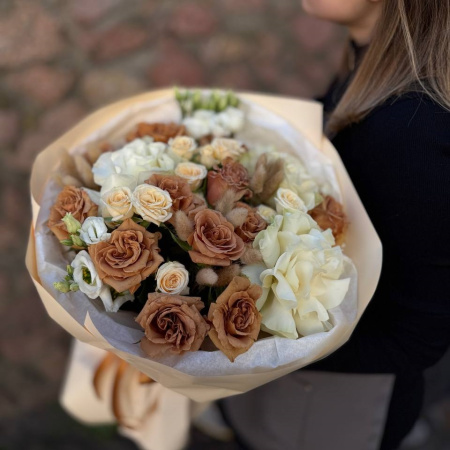 Букет "Капучино" (Эквадор)