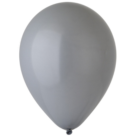 Шар латексный "Серый"