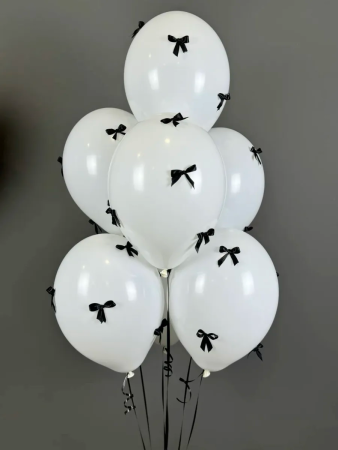 Сет из гелиевых шаров  "Бантики:)"