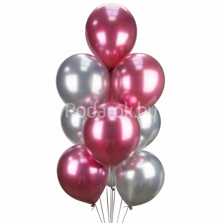 Сет из гелиевых шаров  "Розовые грёзы"