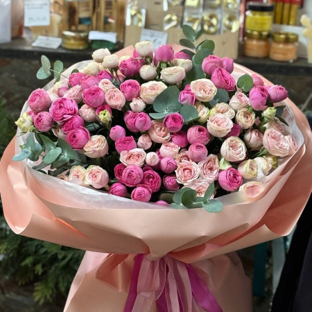 Микс из кустовых роз