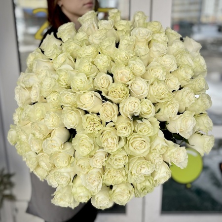 Акция, 101 роза "Мондиаль" (Эквадор) 60см