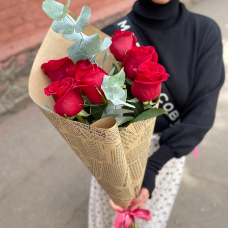 Букет "Несгораемая страсть" (Эквадор)