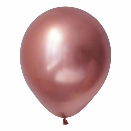 Шар латексный хром "Розовый" 