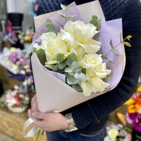 Букет "Нежный иней" Букет "Нежный иней"