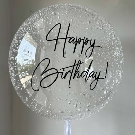 Шар "Баблз"  (60см) любое наполнение