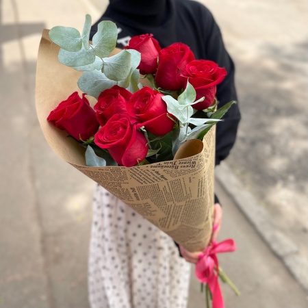 Букет "Несгораемая страсть" (Эквадор)